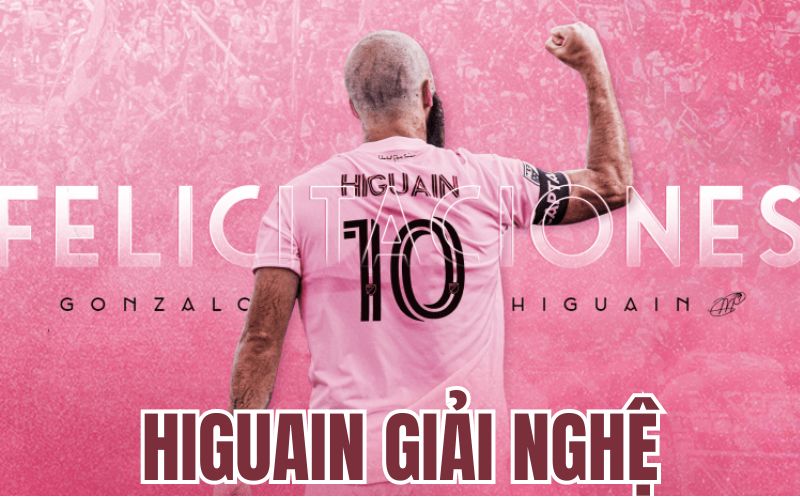 Gonzalo Higuain giải nghệ chính thức sau mùa giải MLS 2022