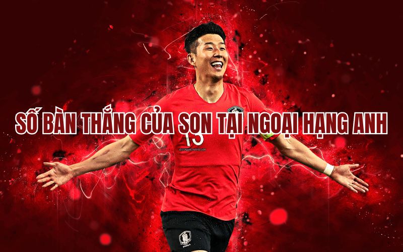 Số bàn thắng của Son tại Ngoại Hạng Anh